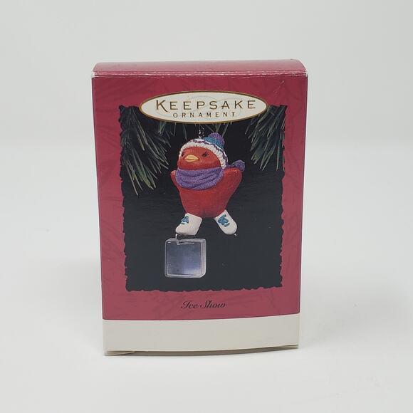1994 Hallmark Ice Show Handcrafted Keepsake Christmas Holiday Ornament - Picture 1 of 8